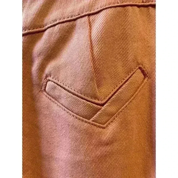 New Women Pale Pink House Of Sunny Denim Tulip Skirt Size 2 - Picture 16 of 16